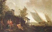 Thomas Pakenham The French are on the sea,says the Shan Van Vocht oil painting